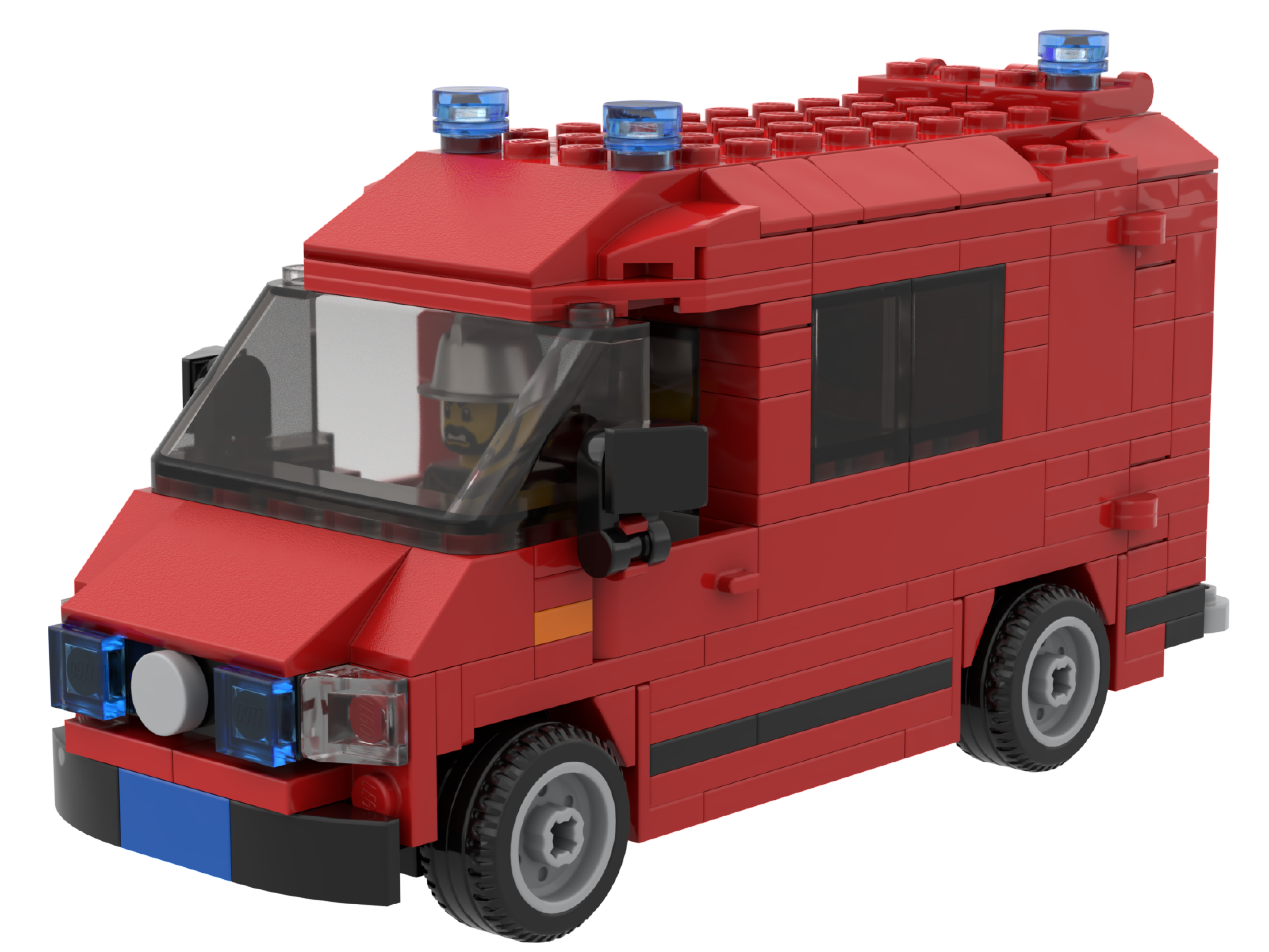 Personentransportfahrzeug PTF als LEGO®-Modell