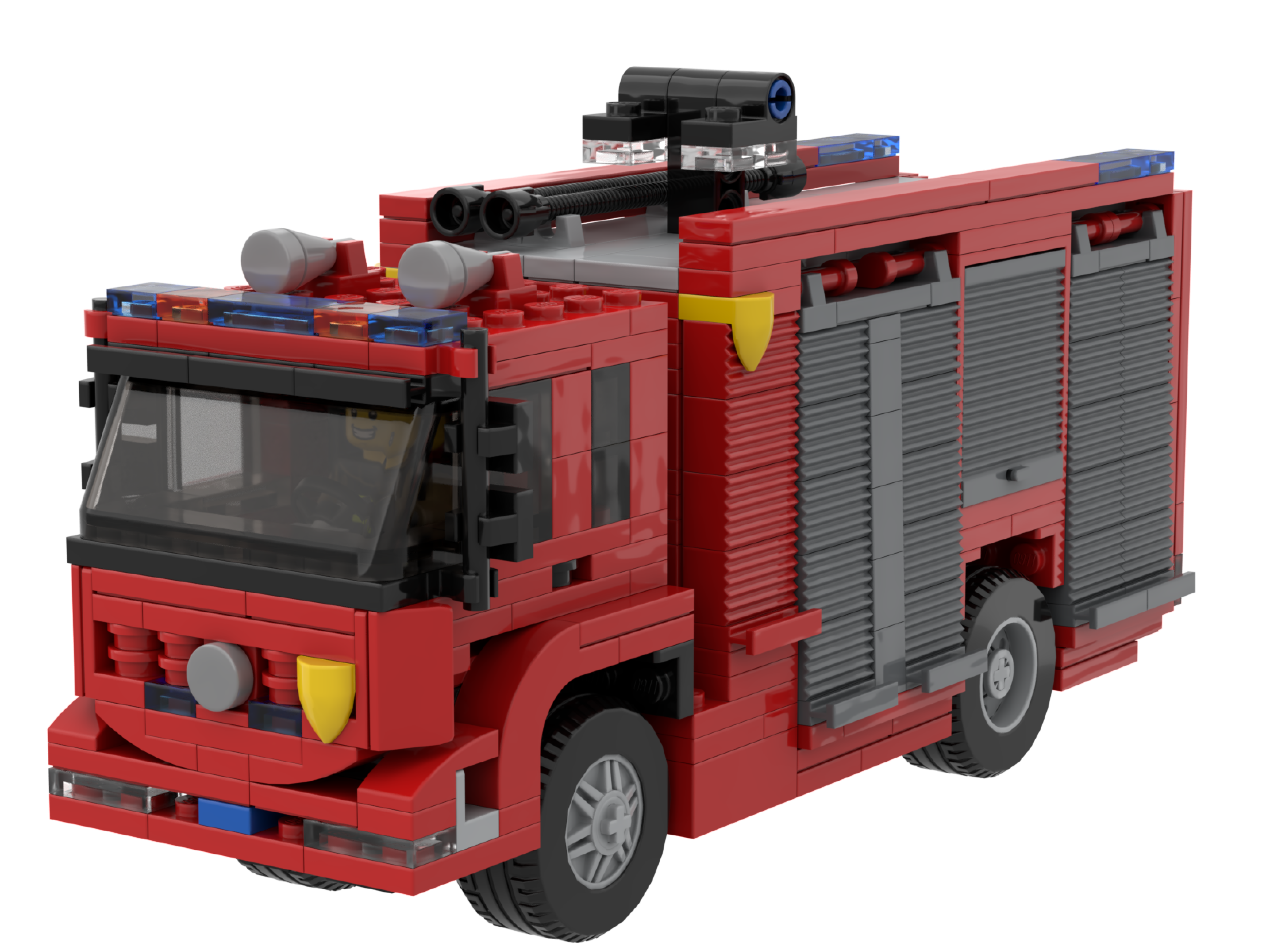 Tanklöschfahrzeug TLF als LEGO®-Modell