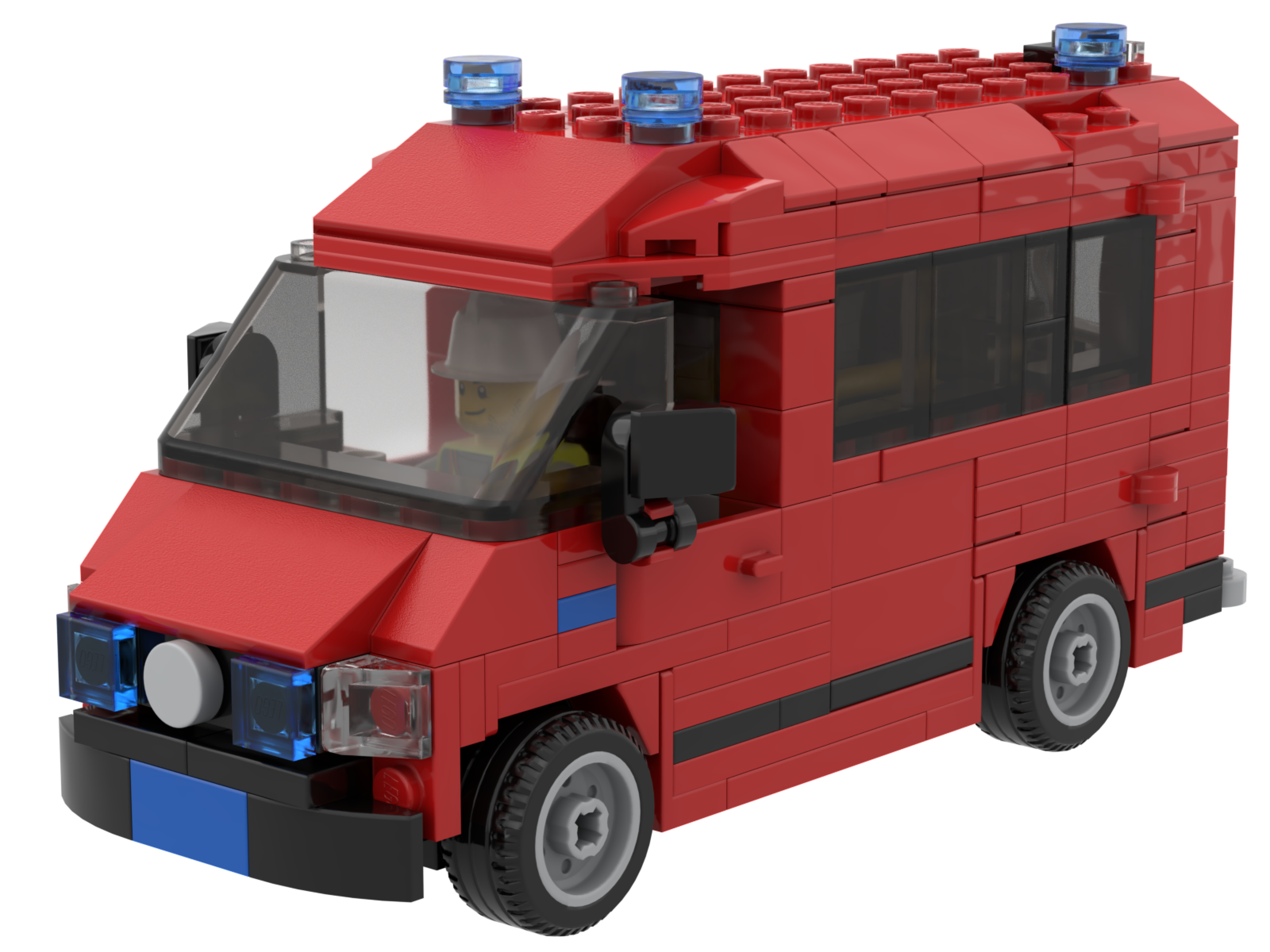 Verkehrsfahrzeug VAF als LEGO®-Modell
